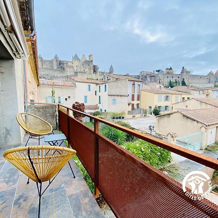 Loft Cocon Climatise - Imprenable Vue Sur Le Chateau Comtal 카르카손 외부 사진